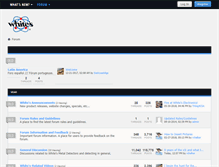 Tablet Screenshot of forum.whiteselectronics.com